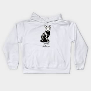 Spooky cat Kids Hoodie